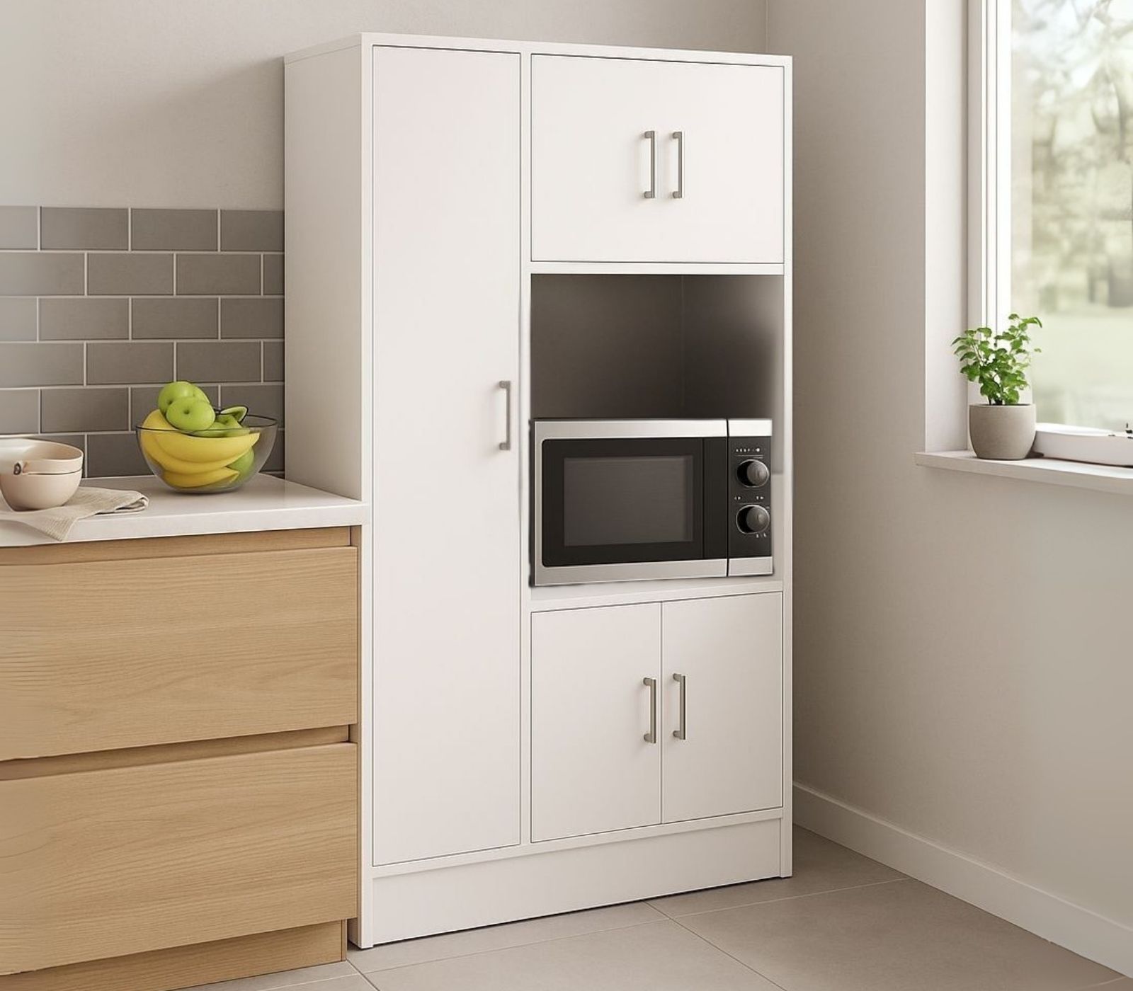 ארון שירות למטבח עם מקום למיקרוגל דגם רומא ROME ברוחב 90 מבית טודו דיזיין TUDO DESIGN ארון שירות למטבח עם מקום למיקרוגל דגם רומא ROME ברוחב 90 מבית טודו דיזיין TUDO DESIGN