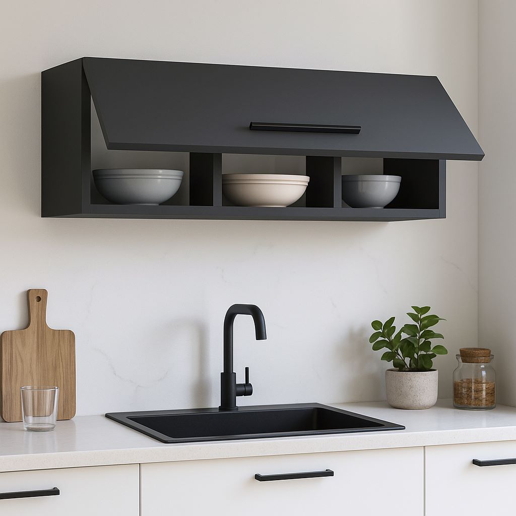 ארונית קלאפה 95/30 ס"מ לתלייה לאורך או לרוחב דגם רונית RONIT בגוון אפור פחם מבית TUDO DESIGN ארונית קלאפה 95/30 ס"מ לתלייה לאורך או לרוחב דגם רונית RONIT בגוון אפור פחם מבית TUDO DESIGN